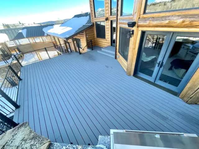 Pagosa Springs Log home Deck Restoration