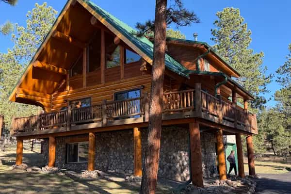 TJ's Log Home Full Restoration — Bailey, Colorado