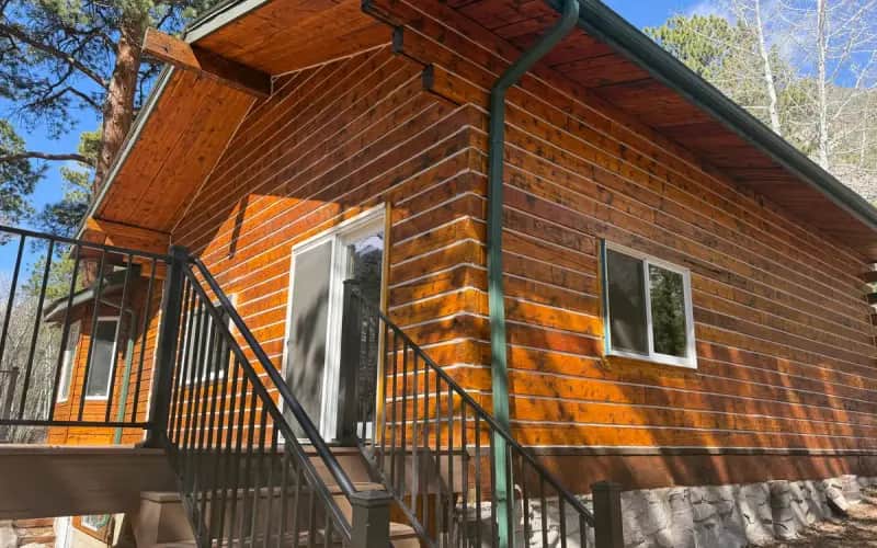 From Painted to Pristine: A Complete Log Home Restoration in Nathrop, Colorado