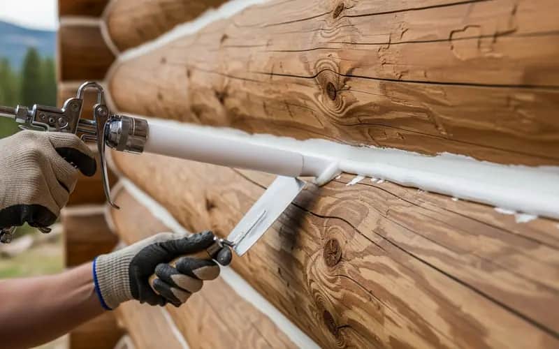 Chinking vs Caulking: The Ultimate Guide to Sealing Your Colorado Log Home (And Why Getting It Wrong Can Cost You Thousands)