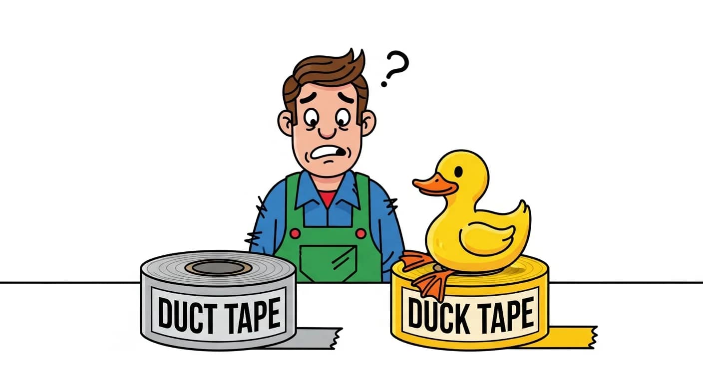 Duct Tape vs Duck Tape: A Log Home Painter's Guide to Not Looking Like a Rookie