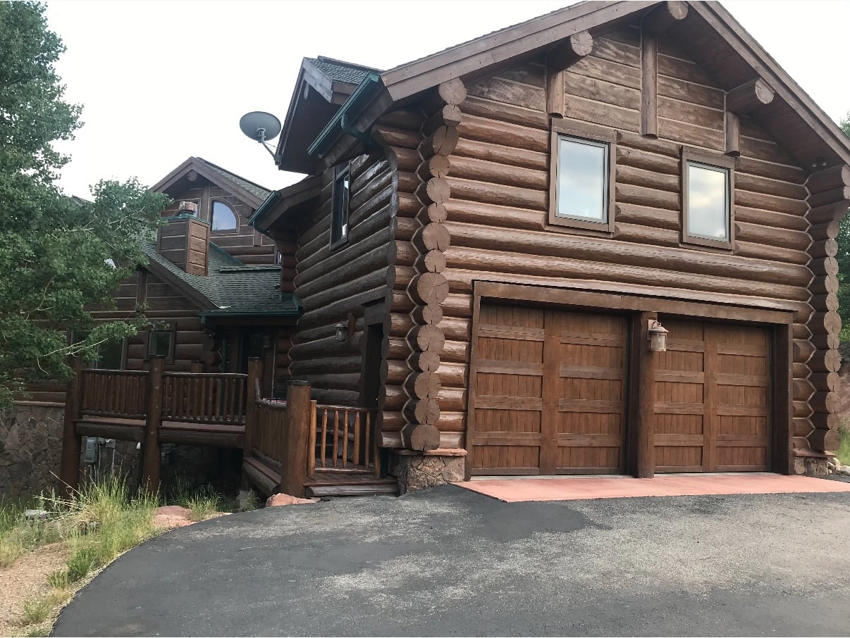 Professional log home restoration services in Gunnison County Colorado