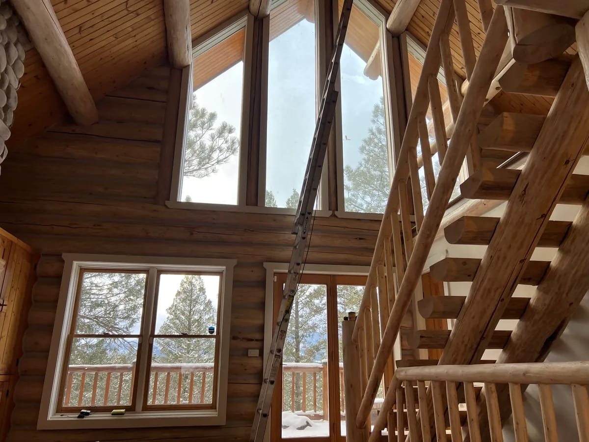 Professional log home restoration services in Gunnison, Gunnison County Colorado