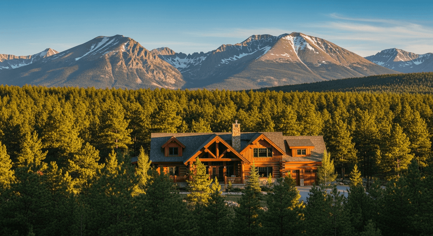 Log home restoration project in Grand Lake, Grand County Colorado